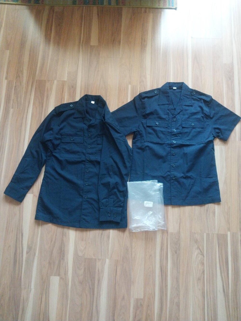 Macau Customs Summer Ripstop Field Shirt Set Navy Blue Size Asian M2 (US Small)